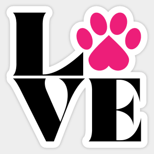 Love Pets Sticker